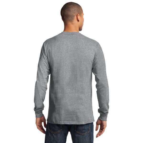 Port & Company® Essential Heavyweight 100% Cotton Unisex Long Sleeve Tee