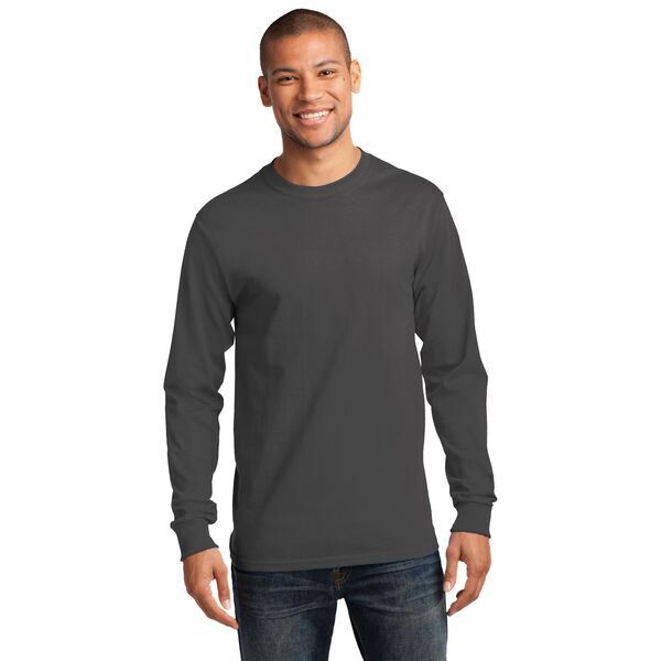 Port & Company® Essential Heavyweight 100% Cotton Unisex Long Sleeve Tee
