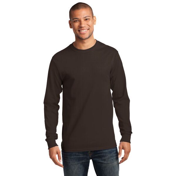 Port & Company® Essential Heavyweight 100% Cotton Unisex Long Sleeve Tee