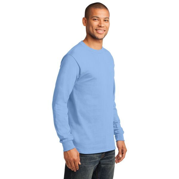 Port & Company® Essential Heavyweight 100% Cotton Unisex Long Sleeve Tee