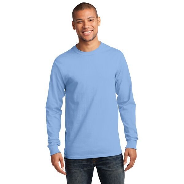 Port & Company® Essential Heavyweight 100% Cotton Unisex Long Sleeve Tee