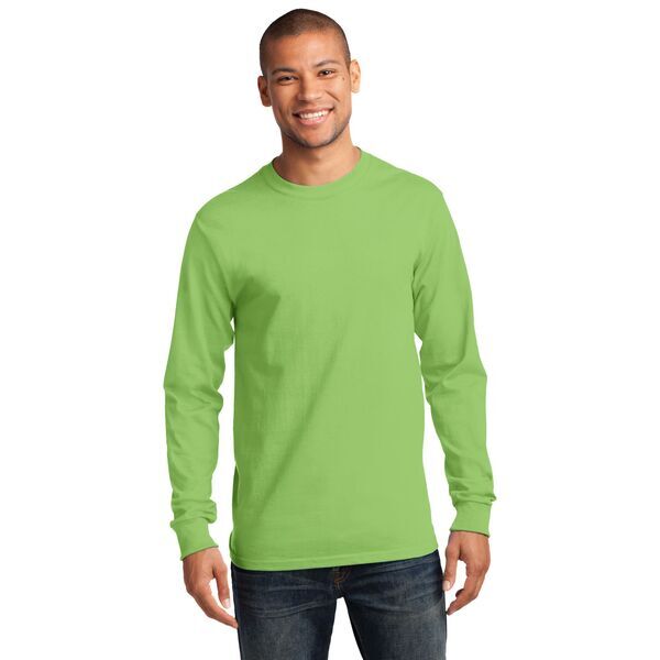 Port & Company® Essential Heavyweight 100% Cotton Unisex Long Sleeve Tee