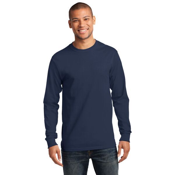Port & Company® Essential Heavyweight 100% Cotton Unisex Long Sleeve Tee