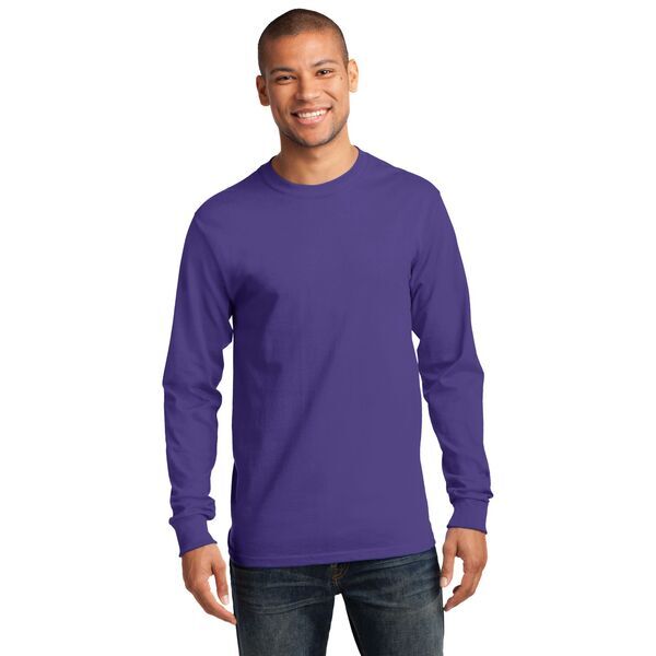 Port & Company® Essential Heavyweight 100% Cotton Unisex Long Sleeve Tee