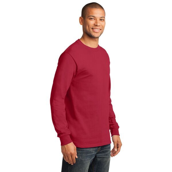 Port & Company® Essential Heavyweight 100% Cotton Unisex Long Sleeve Tee