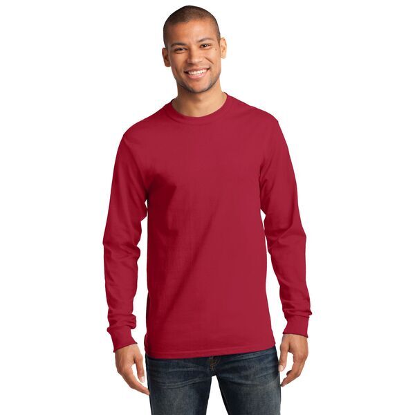 Port & Company® Essential Heavyweight 100% Cotton Unisex Long Sleeve Tee