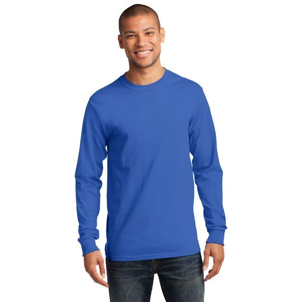 Port & Company® Essential Heavyweight 100% Cotton Unisex Long Sleeve Tee