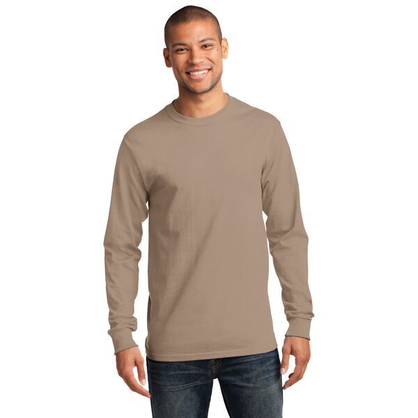 Port & Company® Essential Heavyweight 100% Cotton Unisex Long Sleeve Tee