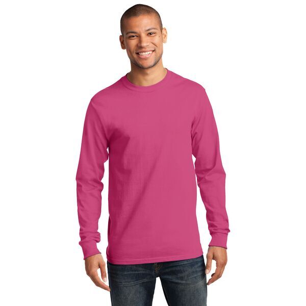 Port & Company® Essential Heavyweight 100% Cotton Unisex Long Sleeve Tee