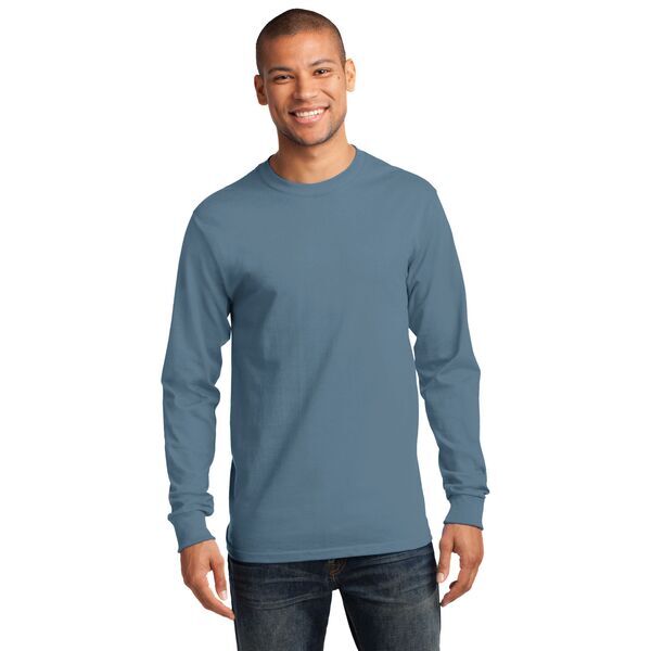 Port & Company® Essential Heavyweight 100% Cotton Unisex Long Sleeve Tee