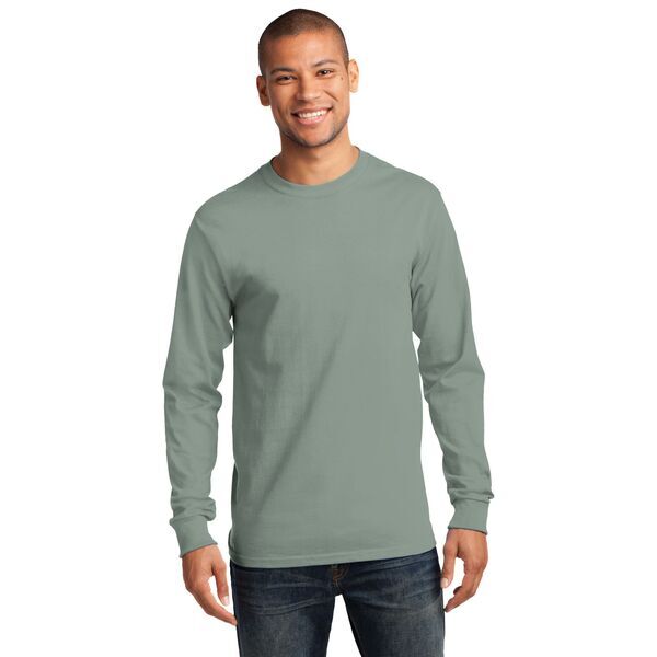 Port & Company® Essential Heavyweight 100% Cotton Unisex Long Sleeve Tee