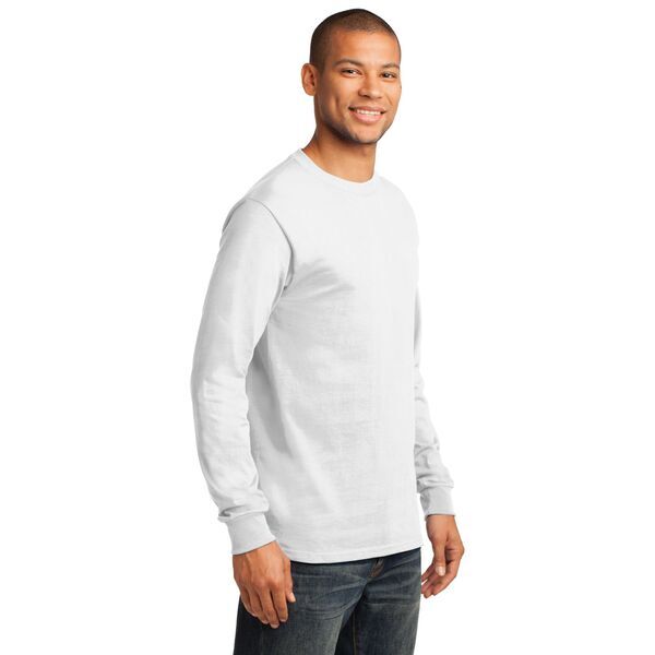 Port & Company® Essential Heavyweight 100% Cotton Unisex Long Sleeve Tee