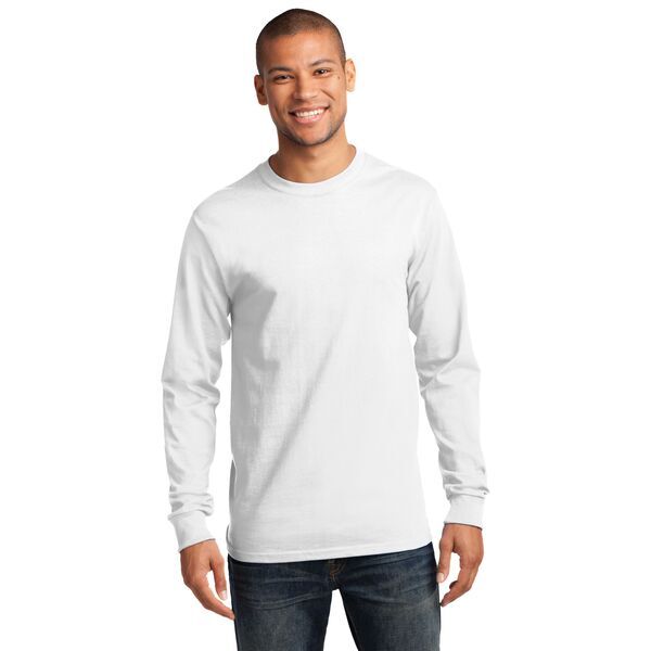 Port & Company® Essential Heavyweight 100% Cotton Unisex Long Sleeve Tee