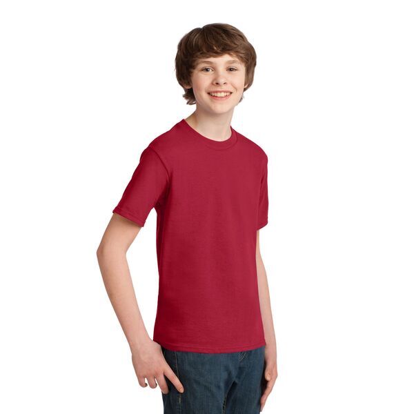 Port & Company® Essential Heavyweight 100% Cotton Youth Tee