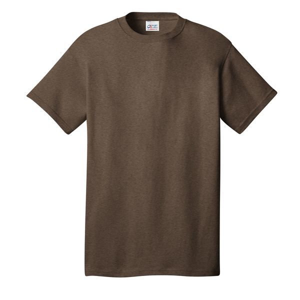 Port & Company® 50/50 Heathered Men's Tee