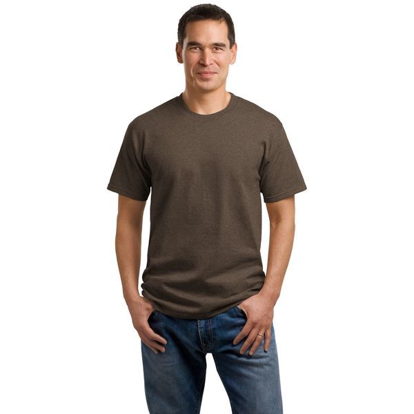 Port & Company® 50/50 Heathered Men's Tee