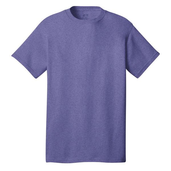Port & Company® 50/50 Heathered Men's Tee