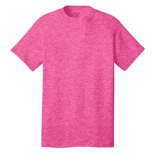 Port & Company® 50/50 Heathered Men's Tee