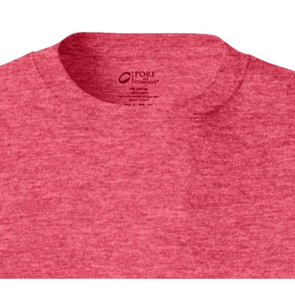 Port & Company® 50/50 Heathered Men's Tee