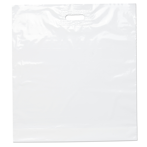 White Take Home Plastic Bag, 22" x 24"