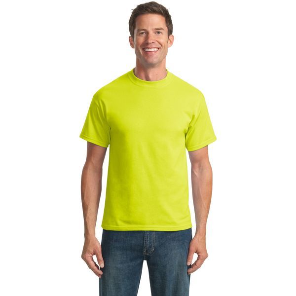 Port & Company® 50/50 Cotton/Poly Men's Tee, Safety Colors