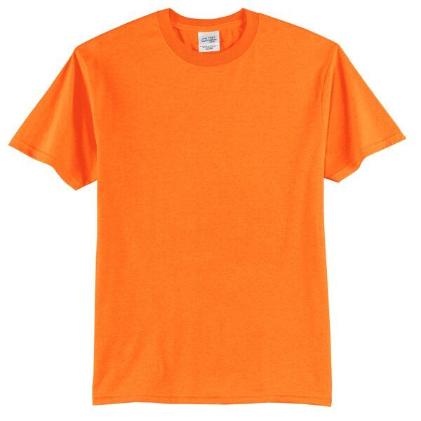 Port & Company® 50/50 Cotton/Poly Men's Tee, Safety Colors