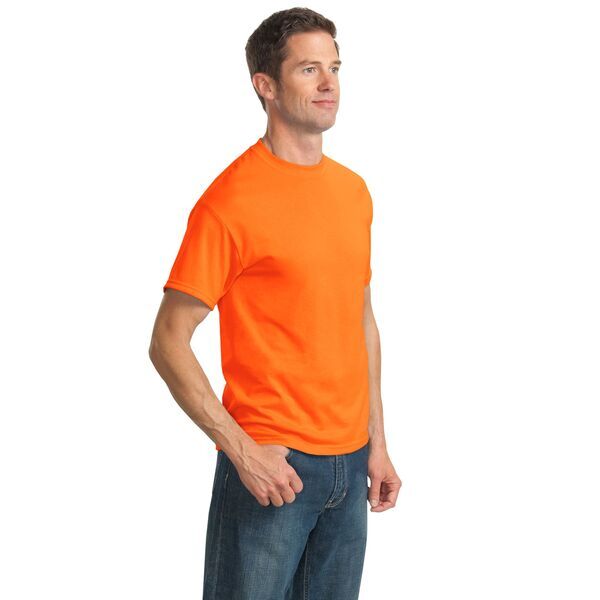 Port & Company® 50/50 Cotton/Poly Men's Tee, Safety Colors