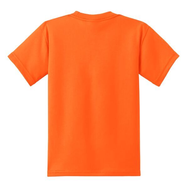Port & Company® 50/50 Cotton/Poly Youth Tee, Safety Colors