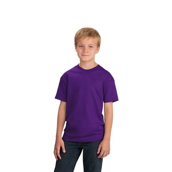 Port & Company® 100% Cotton Youth Tee