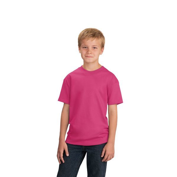 Port & Company® 100% Cotton Youth Tee