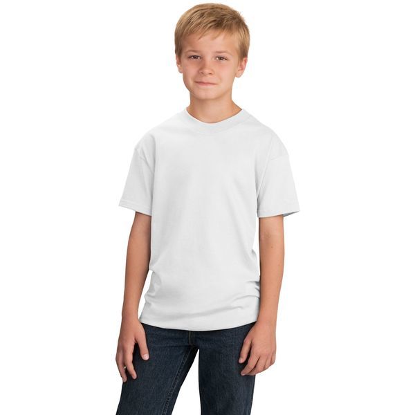 Port & Company® 100% Cotton Youth Tee