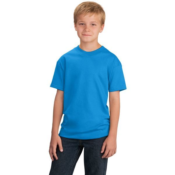 Port & Company® 50/50 Youth Neon Tee