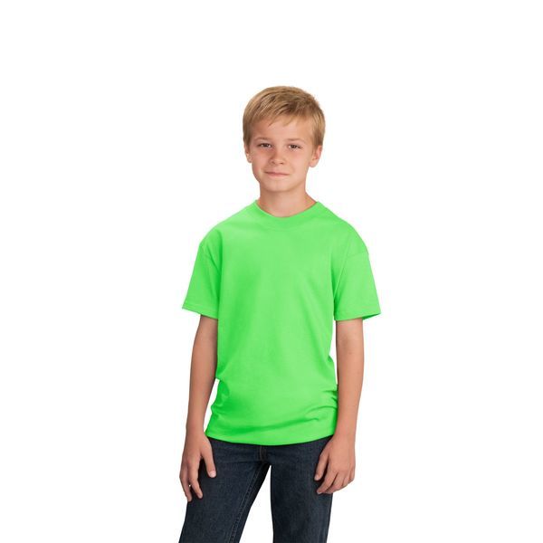 Port & Company® 50/50 Youth Neon Tee