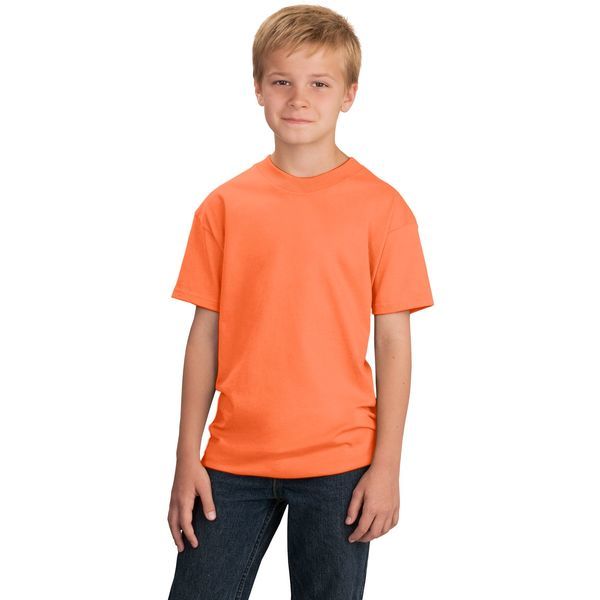 Port & Company® 50/50 Youth Neon Tee