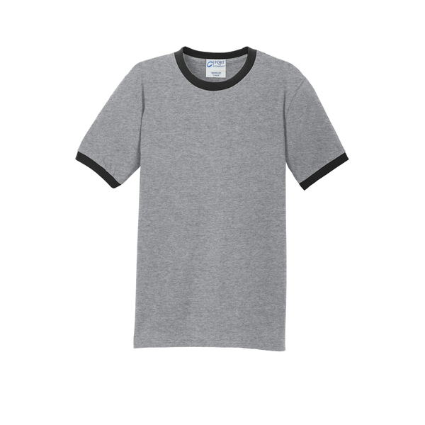 Port & Company® 100% Cotton Men's Ringer Tee