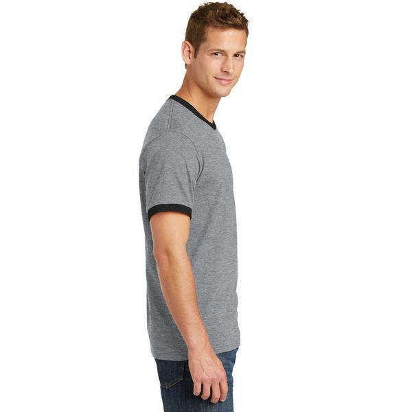Port & Company® 100% Cotton Men's Ringer Tee