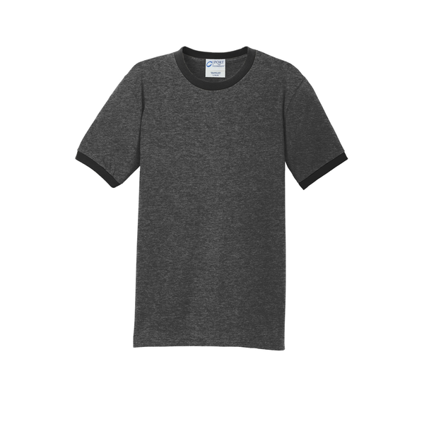 Port & Company® 100% Cotton Men's Ringer Tee