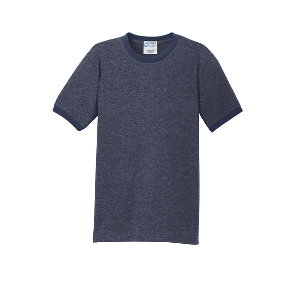 Port & Company® 100% Cotton Men's Ringer Tee
