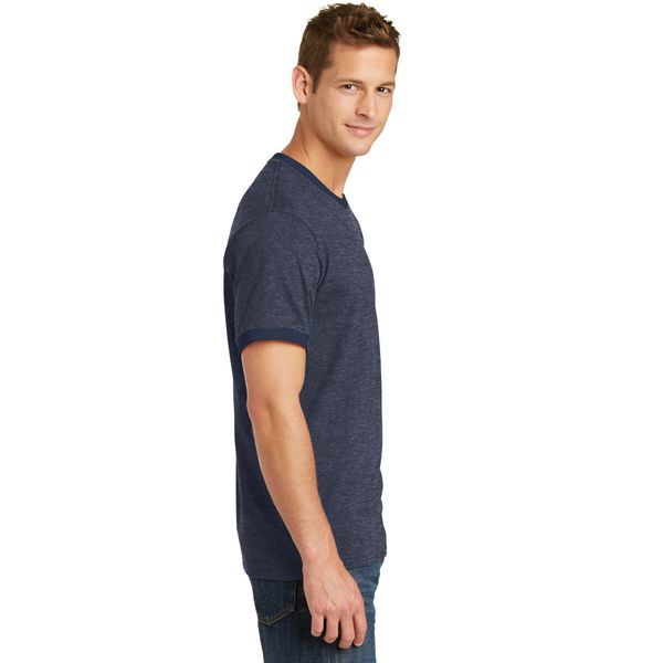 Port & Company® 100% Cotton Men's Ringer Tee