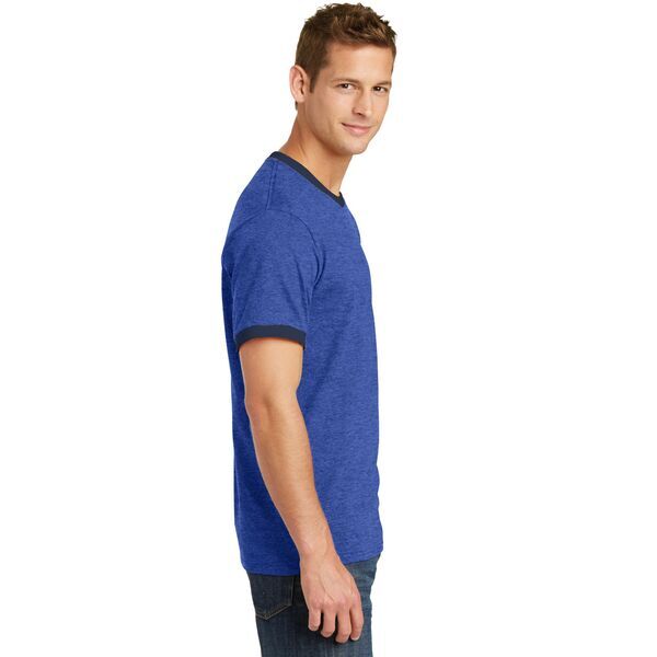 Port & Company® 100% Cotton Men's Ringer Tee