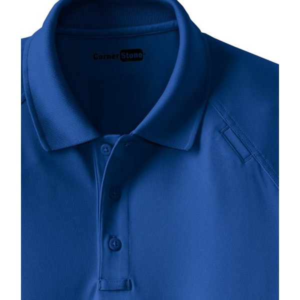CornerStone® Select Snag-Proof Tactical Men's Performance Polo