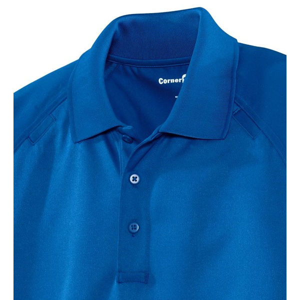 CornerStone® Select Snag-Proof Tactical Men's Performance Long Sleeve Polo