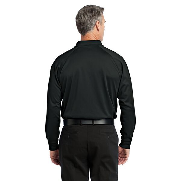 CornerStone® Select Snag-Proof Tactical Men's Performance Long Sleeve Polo