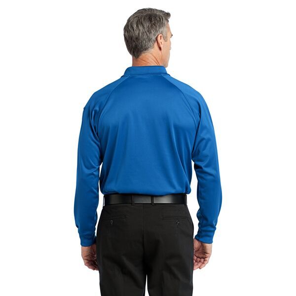 CornerStone® Select Snag-Proof Tactical Men's Performance Long Sleeve Polo