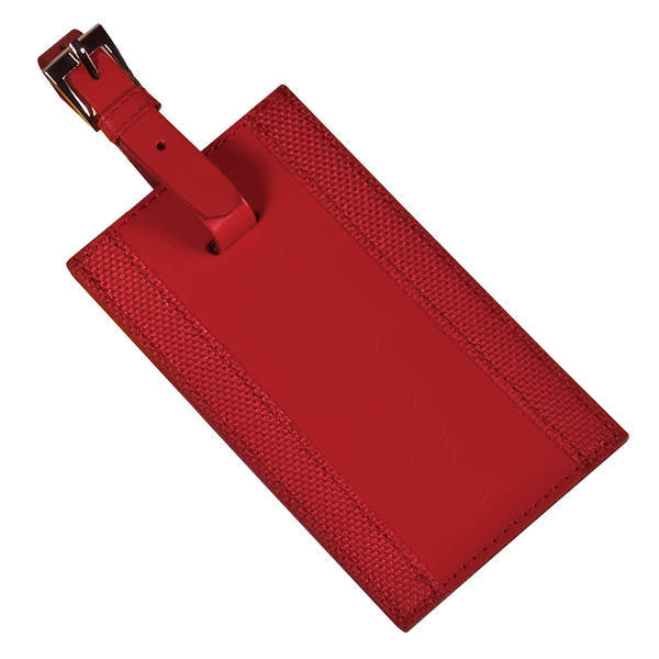 Leeman™ Majestic Leather Luggage Tag