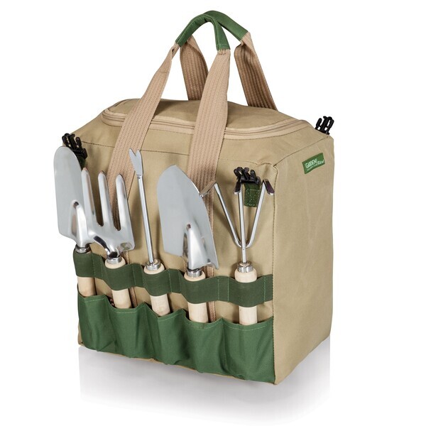 Gardener Folding Chair & Tool Set