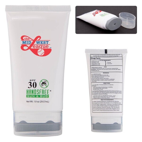 Hands Free SPF 30 Sun & Bug Sunscreen, 1oz.