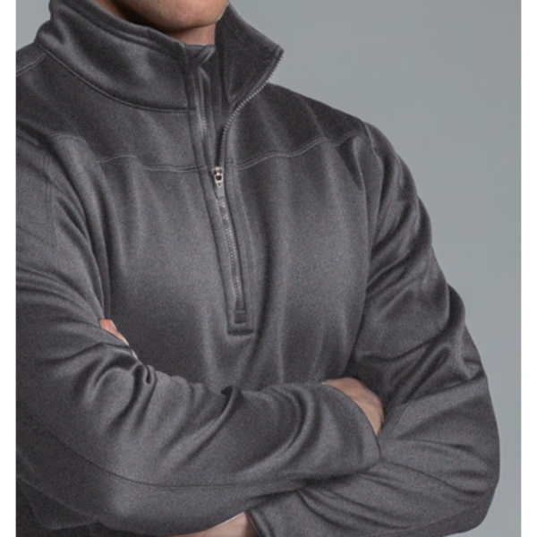 Charles River® Stealth Bonded Fleece Men's Quarter Zip