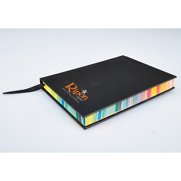 Spectrum Notebook w/Rainbow Edge Pages, 4-1/2" x 5-3/4"