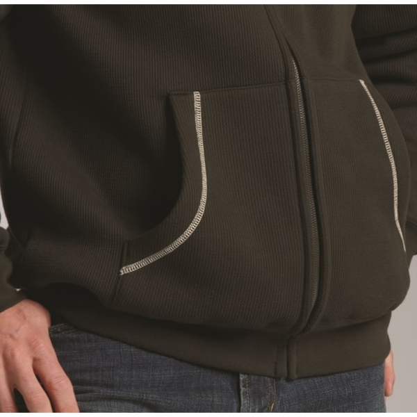 Charles River® Thermal Bonded Sherpa Men's Full Zip Hoodie